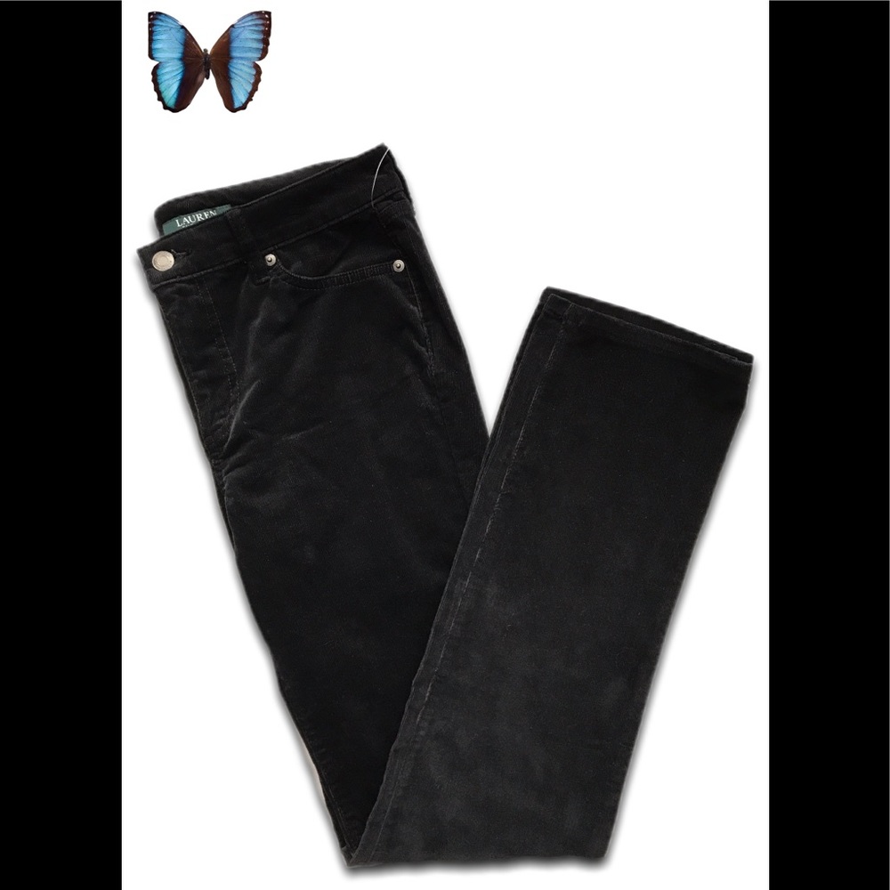 🔥Ralph Lauren🔥 SZ 4 NWT Black Corduroy Pant